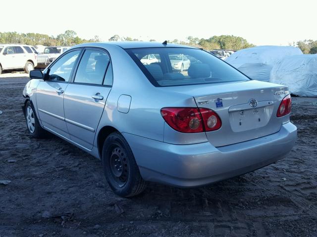 1NXBR32E37Z834920 - 2007 TOYOTA COROLLA CE SILVER photo 3