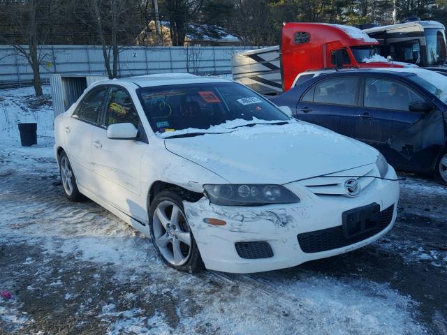 1YVHP80C475M25221 - 2007 MAZDA 6 I WHITE photo 1