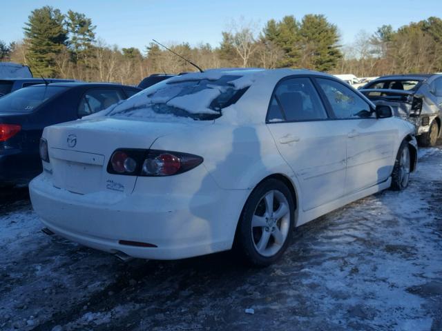 1YVHP80C475M25221 - 2007 MAZDA 6 I WHITE photo 4