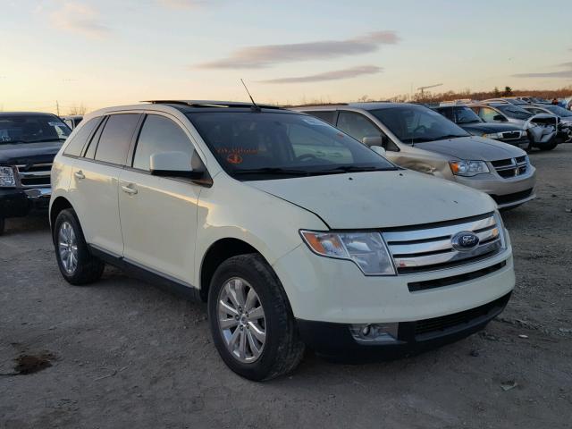 2FMDK39C87BB46449 - 2007 FORD EDGE SEL P WHITE photo 1