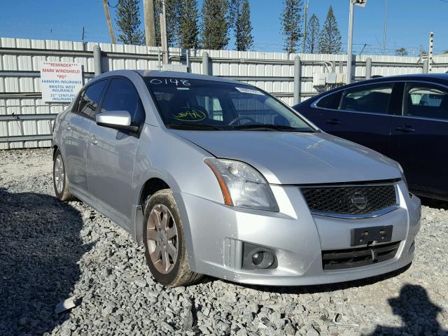 3N1AB6AP0BL640148 - 2011 NISSAN SENTRA 2.0 SILVER photo 1