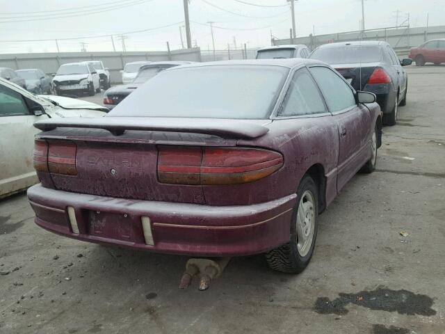 1G8ZH1574PZ320367 - 1993 SATURN SC2 PURPLE photo 4