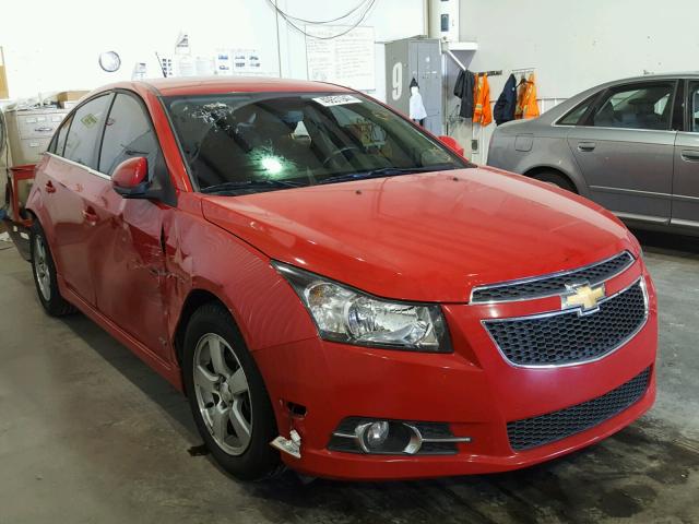 1G1PC5SB3E7319434 - 2014 CHEVROLET CRUZE LT RED photo 1