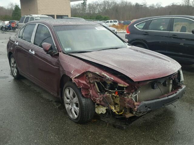 1HGCP36848A048776 - 2008 HONDA ACCORD EXL RED photo 1