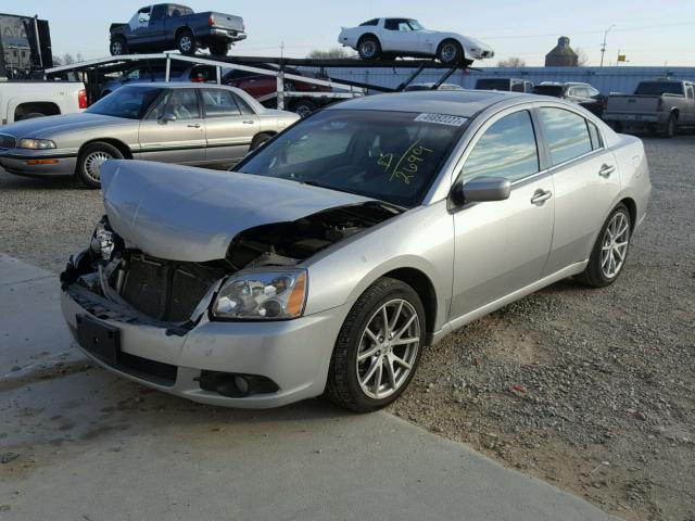 4A32B3FF0CE012699 - 2012 MITSUBISHI GALANT ES SILVER photo 2