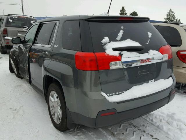 2GKALMEK3D6390820 - 2013 GMC TERRAIN SL GRAY photo 3