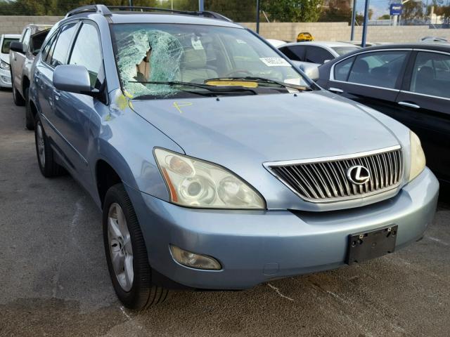 JTJGA31U440019314 - 2004 LEXUS RX 330 BLUE photo 1