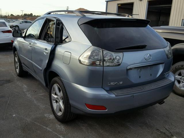 JTJGA31U440019314 - 2004 LEXUS RX 330 BLUE photo 3