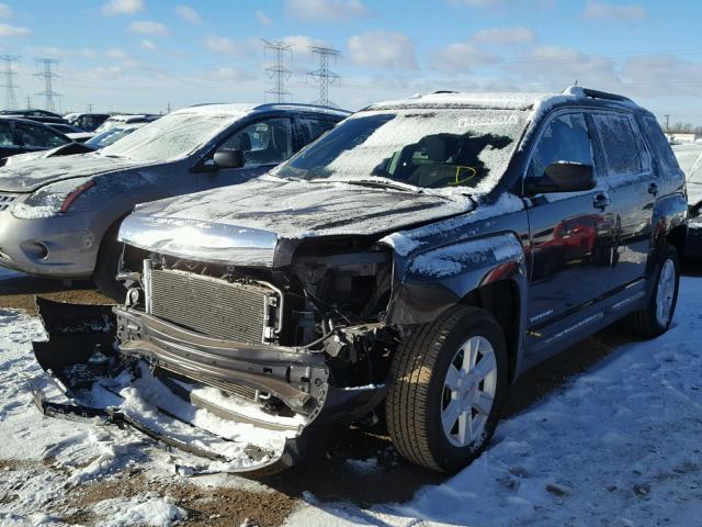 2GKALSEK9D6196426 - 2013 GMC TERRAIN SL CHARCOAL photo 2