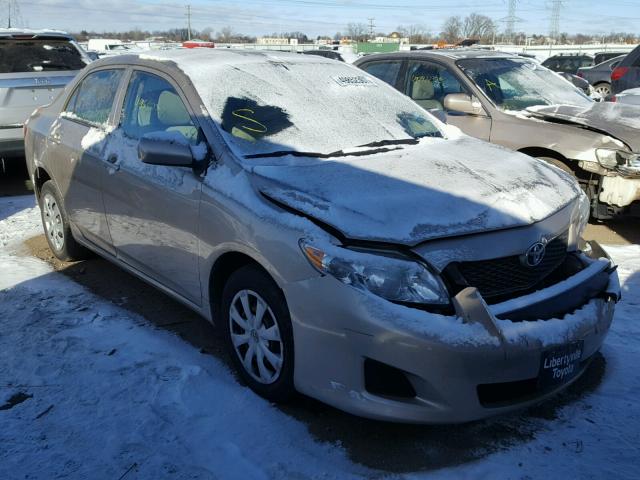 1NXBU4EE7AZ167633 - 2010 TOYOTA COROLLA BA GOLD photo 1