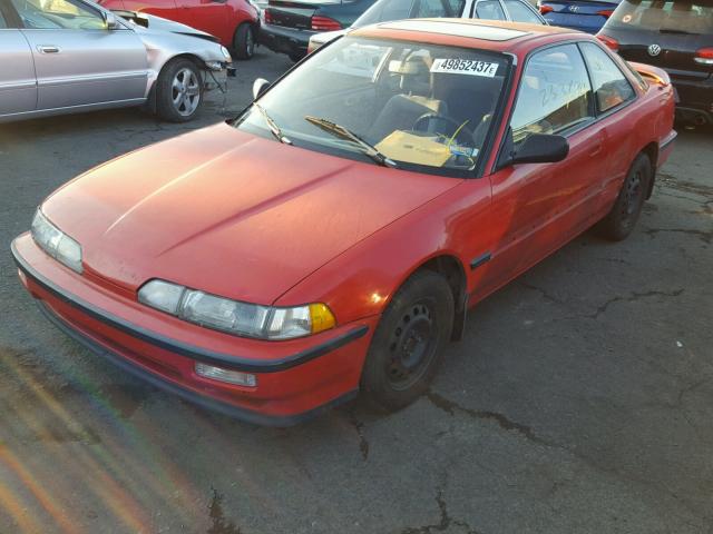 JH4DA9364LS062866 - 1990 ACURA INTEGRA GS RED photo 2