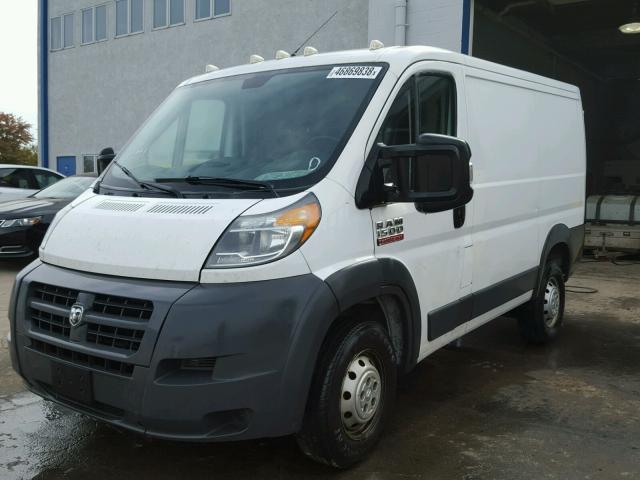 3C6TRVNG2GE108635 - 2016 RAM PROMASTER WHITE photo 2