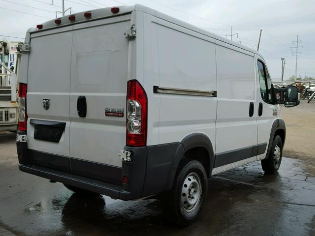 3C6TRVNG2GE108635 - 2016 RAM PROMASTER WHITE photo 4