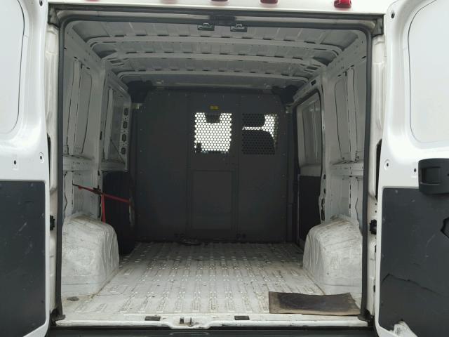3C6TRVNG2GE108635 - 2016 RAM PROMASTER WHITE photo 6