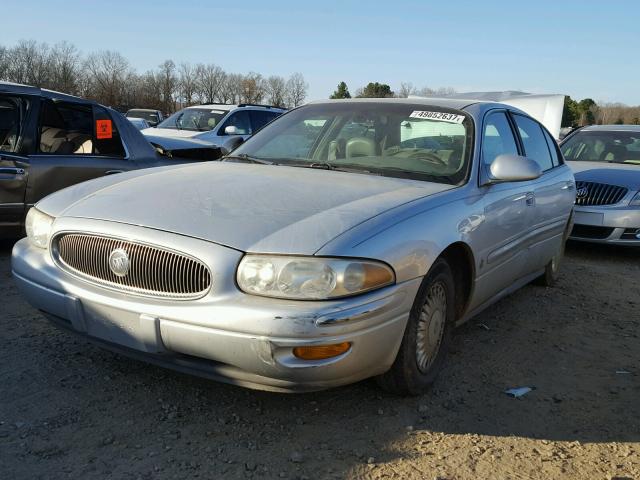 1G4HR54K21U203608 - 2001 BUICK LESABRE LI SILVER photo 2