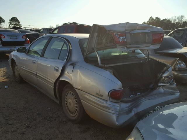 1G4HR54K21U203608 - 2001 BUICK LESABRE LI SILVER photo 3