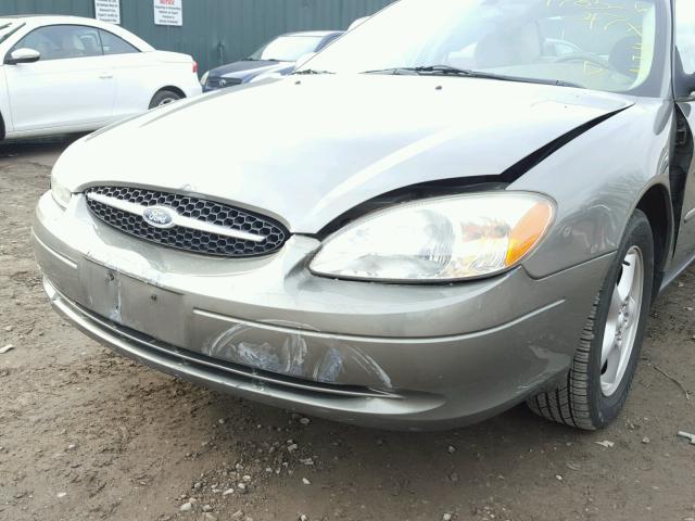 1FAFP552X3A165118 - 2003 FORD TAURUS SES GREEN photo 9