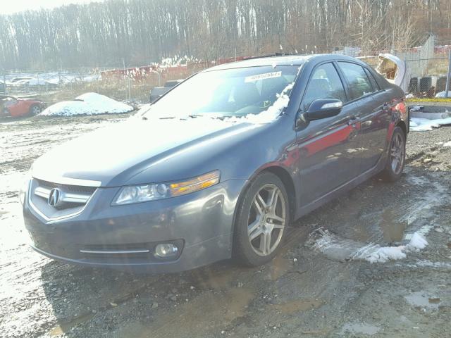 19UUA662X7A042370 - 2007 ACURA TL GRAY photo 2