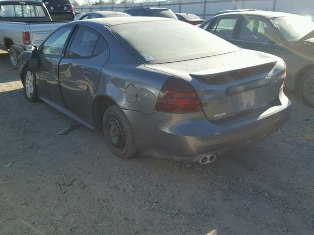 2G2WS522941275588 - 2004 PONTIAC GRAND PRIX GRAY photo 3