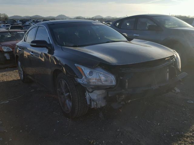 1N4AA51E19C805757 - 2009 NISSAN MAXIMA S BLACK photo 1