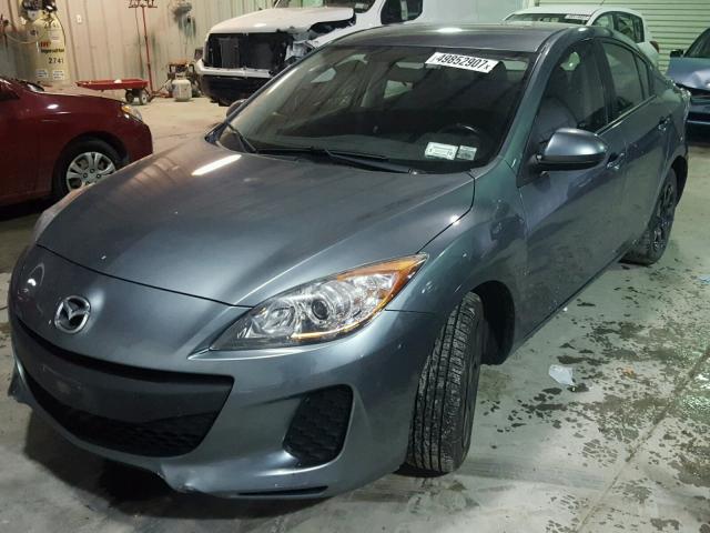 JM1BL1TF4D1769638 - 2013 MAZDA 3 I TEAL photo 2