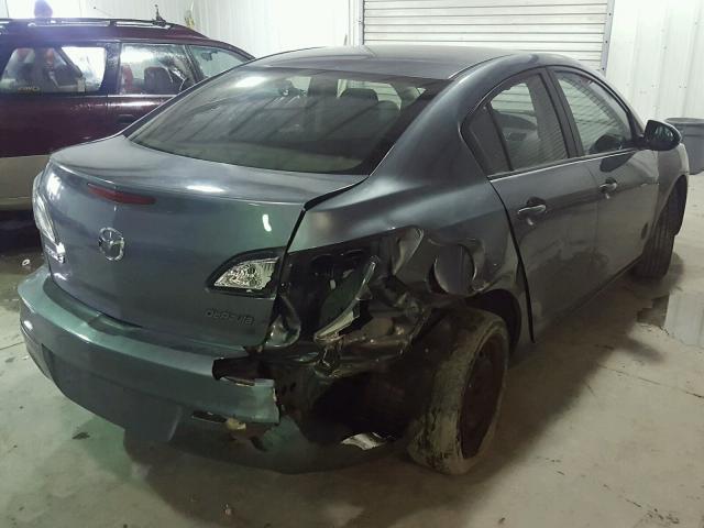 JM1BL1TF4D1769638 - 2013 MAZDA 3 I TEAL photo 4