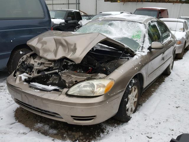 1FAFP56UX6A129708 - 2006 FORD TAURUS SEL GRAY photo 2