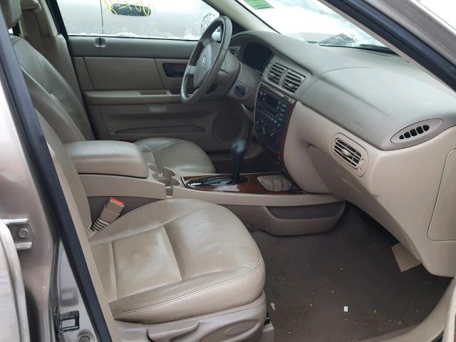 1FAFP56UX6A129708 - 2006 FORD TAURUS SEL GRAY photo 5