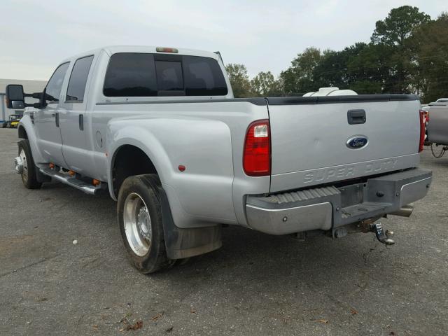 1FTXW42R78EC08827 - 2008 FORD F450 SUPER SILVER photo 3