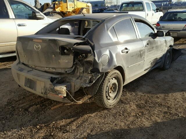 JM1BK32F071613648 - 2007 MAZDA 3 I BLACK photo 4