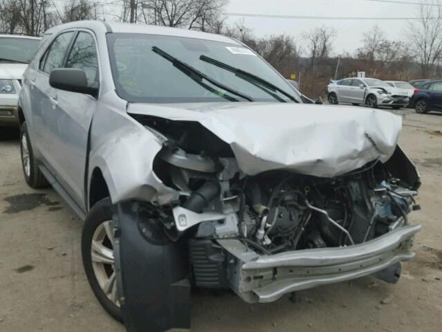 1GNALBEK8DZ113415 - 2013 CHEVROLET EQUINOX LS SILVER photo 1