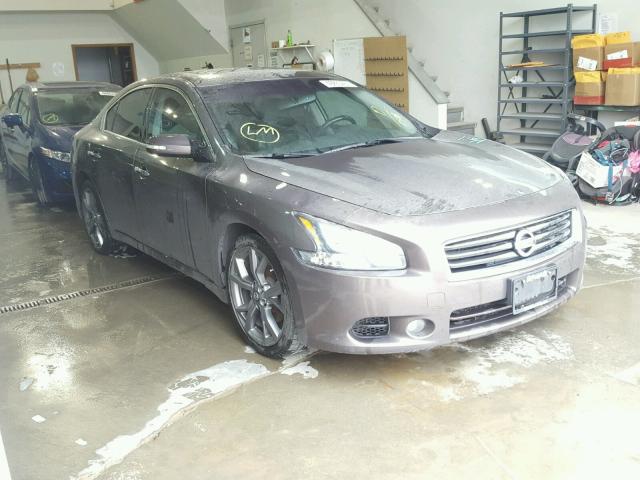 1N4AA5AP3DC841508 - 2013 NISSAN MAXIMA S Brązowy zdjęcie 1