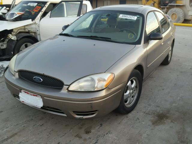 1FAFP55224G180159 - 2004 FORD TAURUS SES TAN photo 2