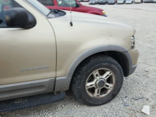 1FMZU73E32ZB24401 - 2002 FORD EXPLORER X BEIGE photo 9