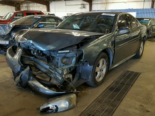 2G2WP552861101799 - 2006 PONTIAC GRAND PRIX BLUE photo 2
