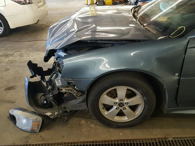 2G2WP552861101799 - 2006 PONTIAC GRAND PRIX BLUE photo 9