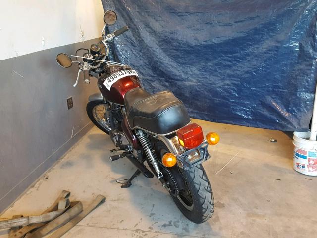 JH2NC0118BM102976 - 1981 HONDA CM400 E RED photo 3