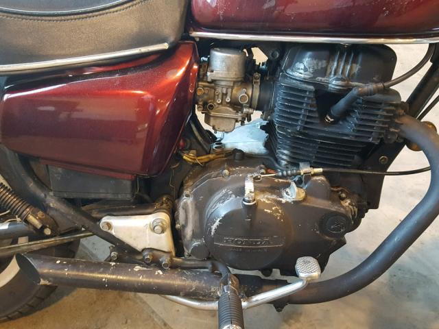 JH2NC0118BM102976 - 1981 HONDA CM400 E RED photo 7