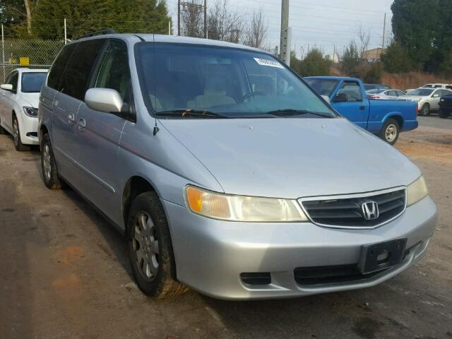 5FNRL18824B140721 - 2004 HONDA ODYSSEY EX SILVER photo 1