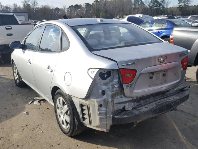 KMHDU46D38U531412 - 2008 HYUNDAI ELANTRA GL RED photo 3