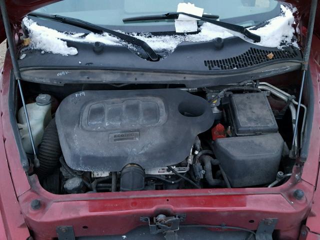 3GNCA13B99S595649 - 2009 CHEVROLET HHR LS Rojo foto 7