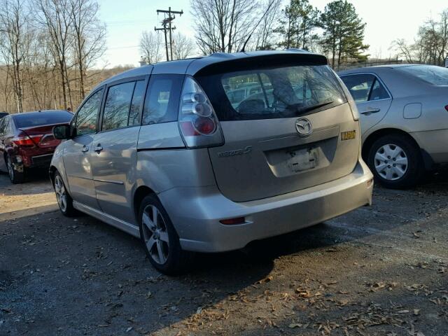 JM1CR29L460113129 - 2006 MAZDA 5 SILVER photo 3