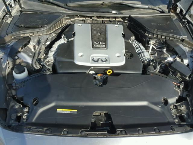 JN1BV7AP0FM349999 - 2015 INFINITI Q50 BASE Gris foto 7