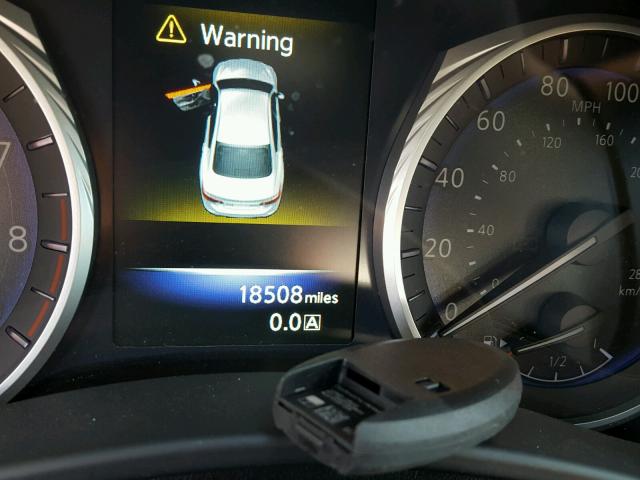 JN1BV7AP0FM349999 - 2015 INFINITI Q50 BASE Gris foto 8