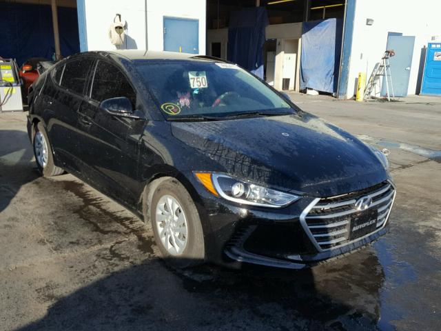 5NPD74LF9HH098531 - 2017 HYUNDAI ELANTRA SE BLACK photo 1