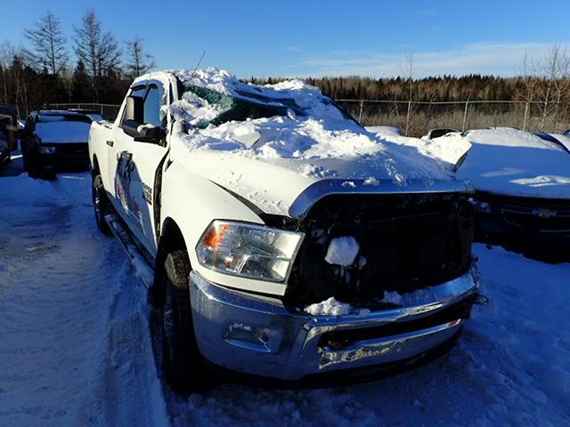 3C6UR5DL9DG527987 - 2013 RAM 2500 SLT WHITE photo 1