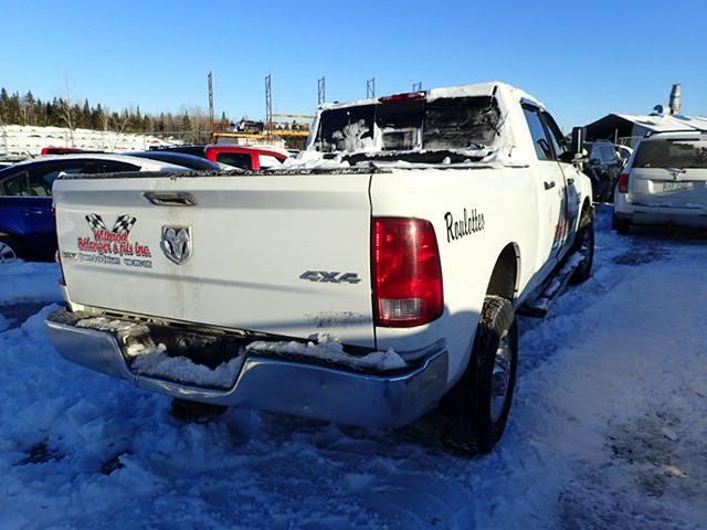 3C6UR5DL9DG527987 - 2013 RAM 2500 SLT WHITE photo 4