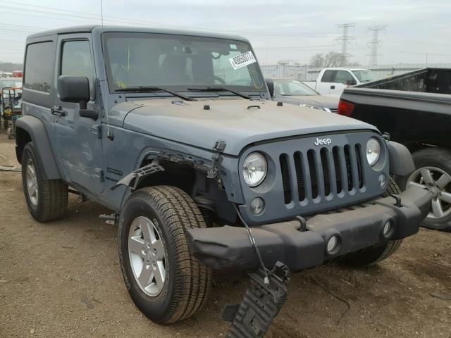 1C4AJWAG0EL162460 - 2014 JEEP WRANGLER S 棕色 照片 1
