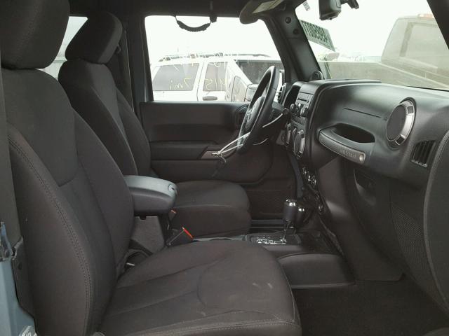 1C4AJWAG0EL162460 - 2014 JEEP WRANGLER S 棕色 照片 5