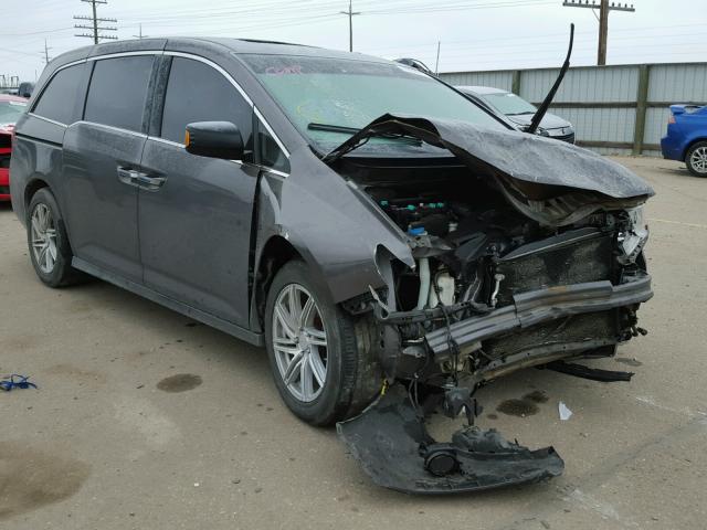 5FNRL5H93CB045986 - 2012 HONDA ODYSSEY TO GRAY photo 1